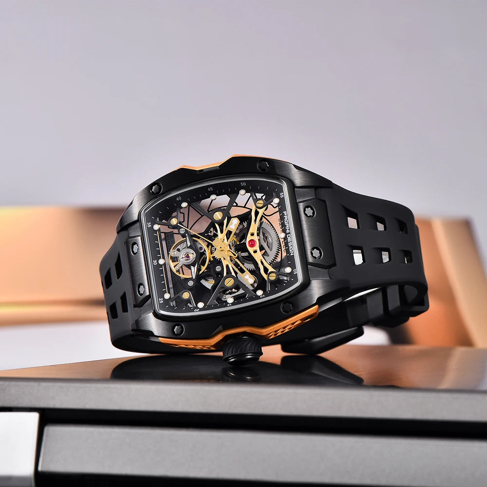 2025 New Dial Men Mechanical Watch Top Brand Sapphire Glass Automatic Watch Waterproof Watch Men