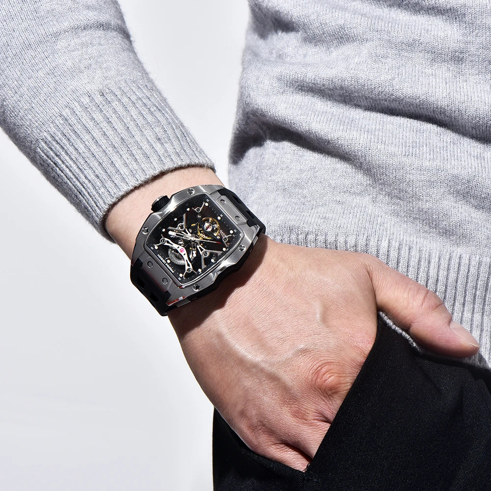 2025 New Dial Men Mechanical Watch Top Brand Sapphire Glass Automatic Watch Waterproof Watch Men