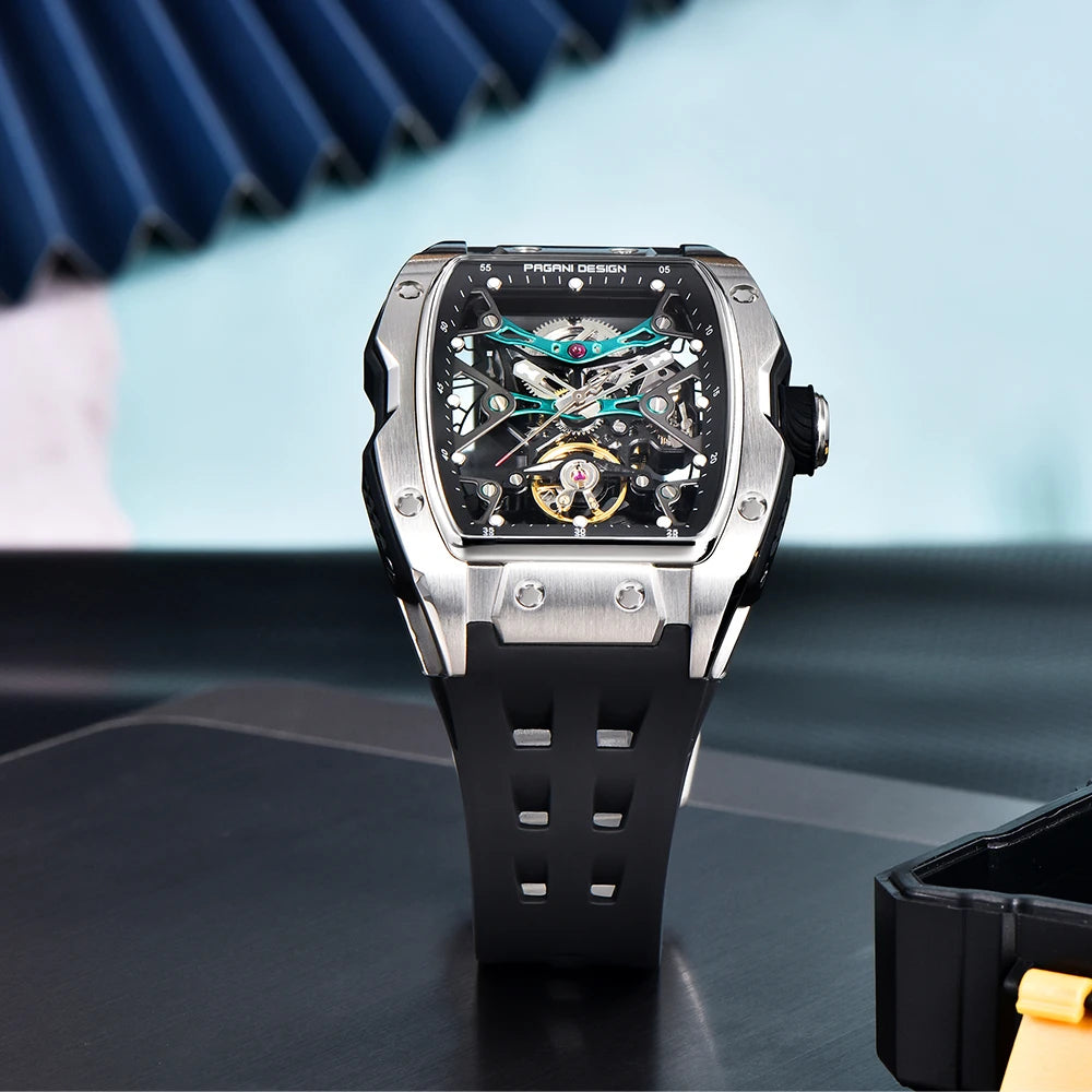 2025 New Dial Men Mechanical Watch Top Brand Sapphire Glass Automatic Watch Waterproof Watch Men