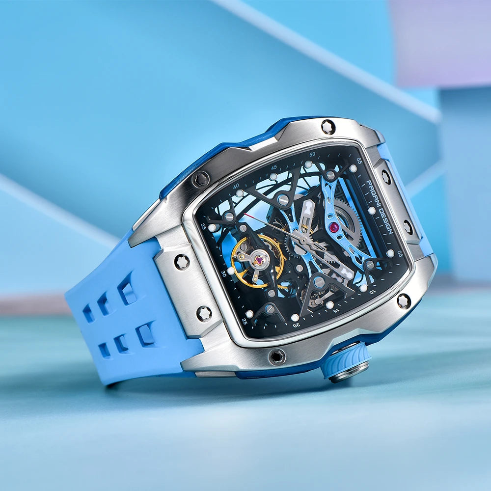 2025 New Dial Men Mechanical Watch Top Brand Sapphire Glass Automatic Watch Waterproof Watch Men