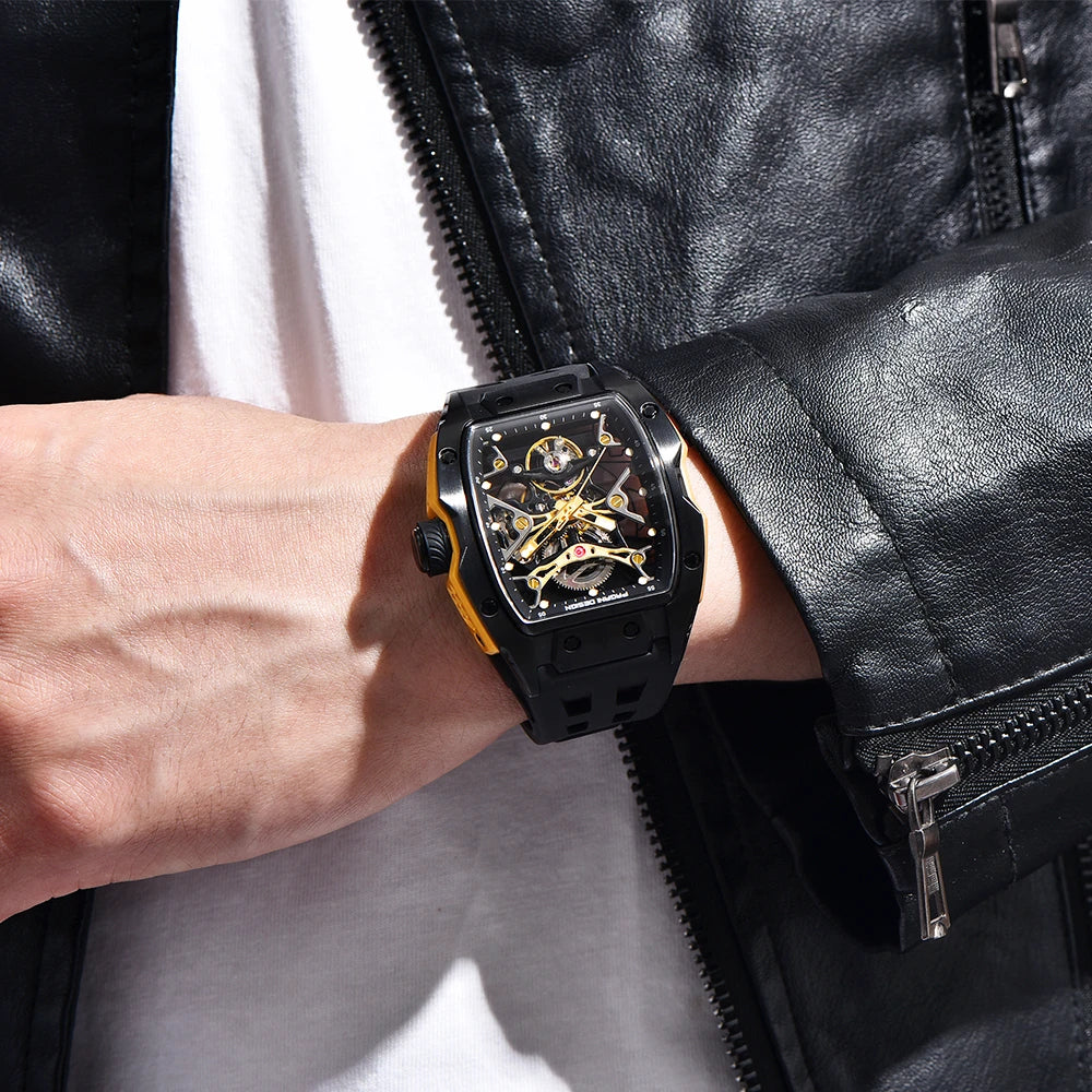 2025 New Dial Men Mechanical Watch Top Brand Sapphire Glass Automatic Watch Waterproof Watch Men