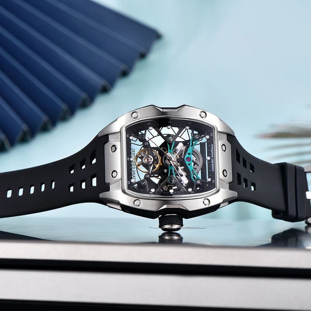 2025 New Dial Men Mechanical Watch Top Brand Sapphire Glass Automatic Watch Waterproof Watch Men