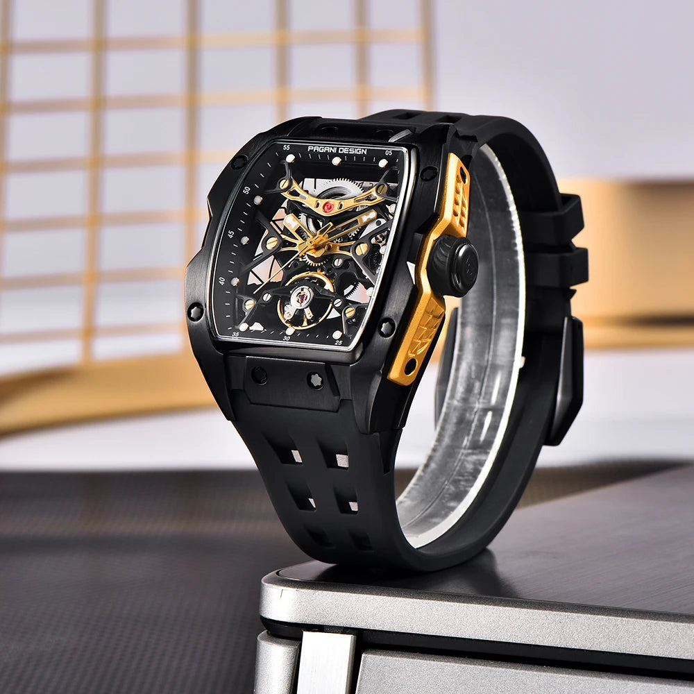 2025 New Dial Men Mechanical Watch Top Brand Sapphire Glass Automatic Watch Waterproof Watch Men