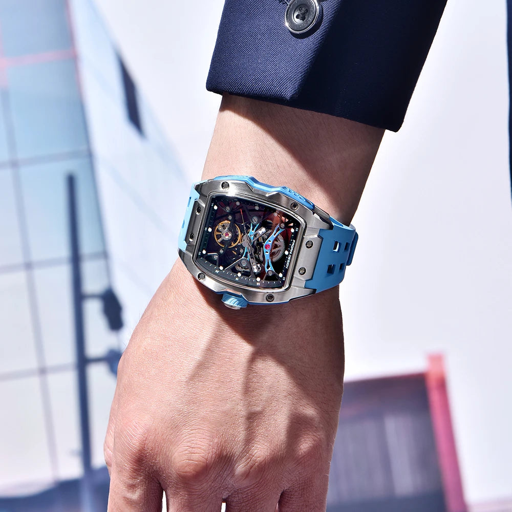2025 New Dial Men Mechanical Watch Top Brand Sapphire Glass Automatic Watch Waterproof Watch Men