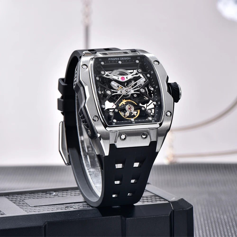 2025 New Dial Men Mechanical Watch Top Brand Sapphire Glass Automatic Watch Waterproof Watch Men