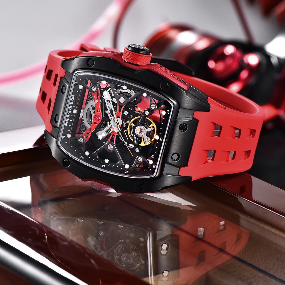 2025 New Dial Men Mechanical Watch Top Brand Sapphire Glass Automatic Watch Waterproof Watch Men