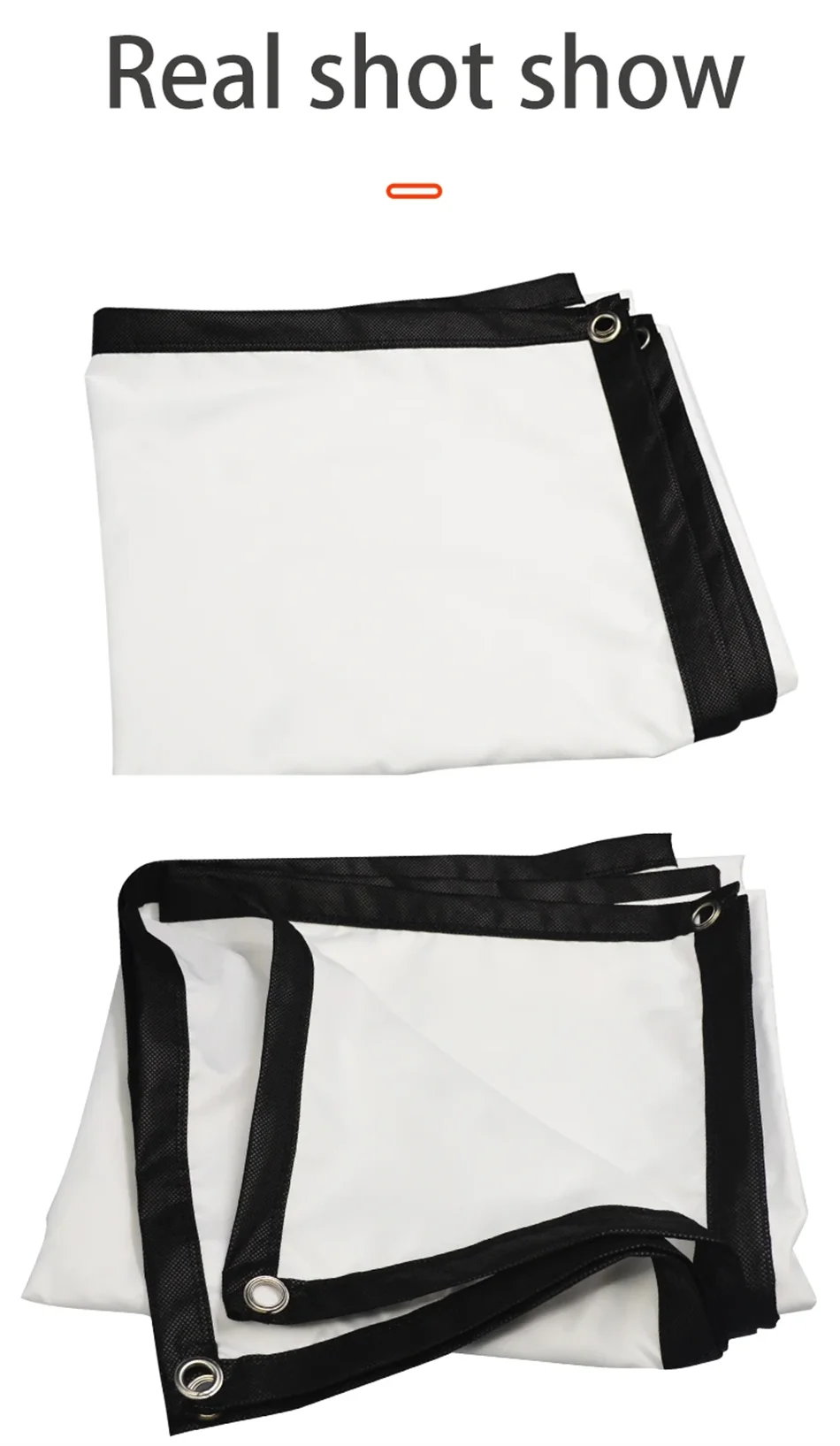 16:9 HD Display Various Sizes Projection Screen 4K High Quality for Home Office Household Bedroom Accessories