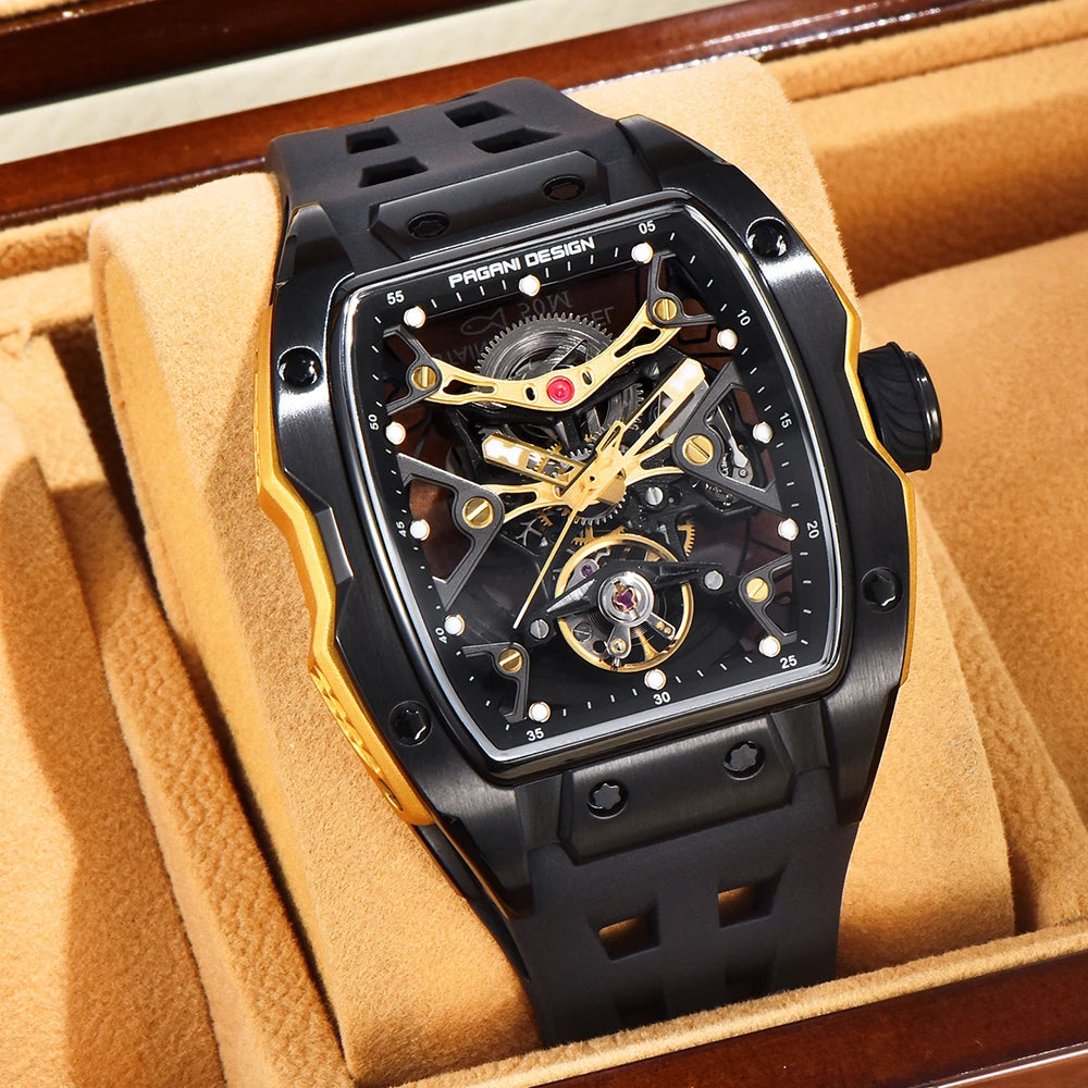 2025 New Dial Men Mechanical Watch Top Brand Sapphire Glass Automatic Watch Waterproof Watch Men