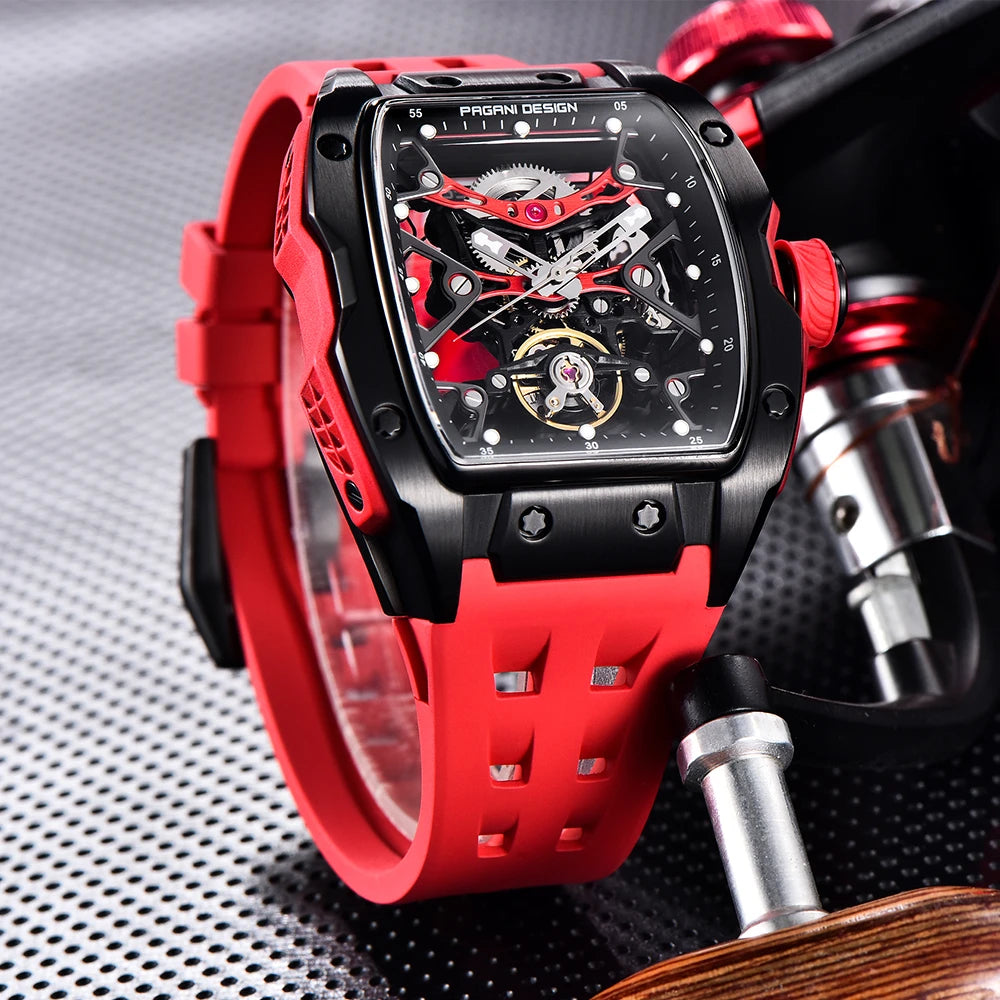 2025 New Dial Men Mechanical Watch Top Brand Sapphire Glass Automatic Watch Waterproof Watch Men