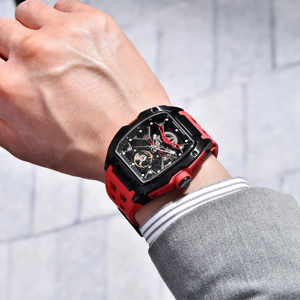 2025 New Dial Men Mechanical Watch Top Brand Sapphire Glass Automatic Watch Waterproof Watch Men