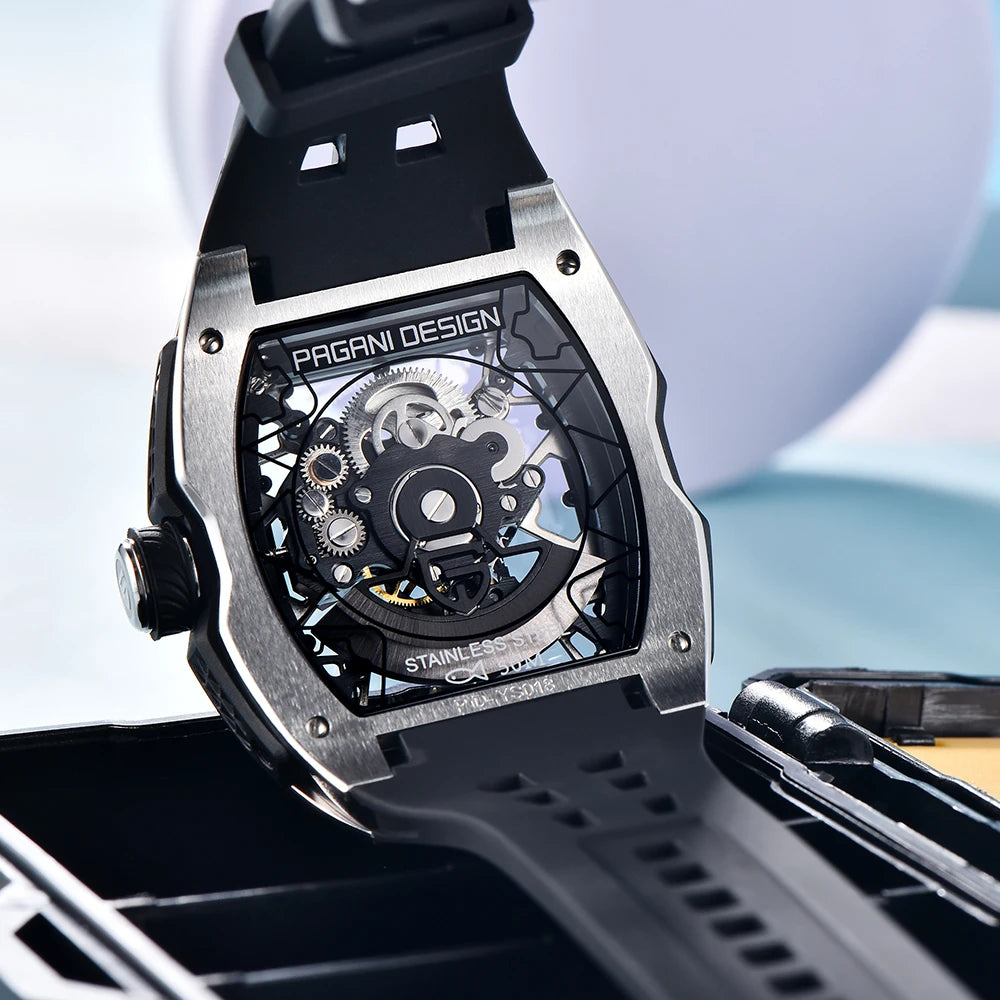 2025 New Dial Men Mechanical Watch Top Brand Sapphire Glass Automatic Watch Waterproof Watch Men