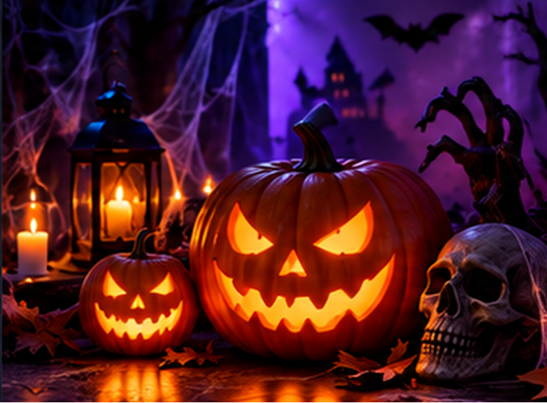 Halloween products and decorations