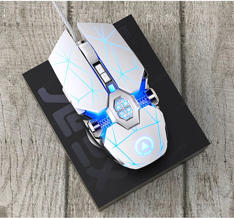 Wired RGB Ergonomic Gaming Mouse