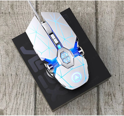 Wired RGB Ergonomic Gaming Mouse