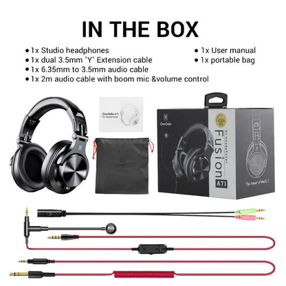 OneOdio A71 Wired Studio Headphones