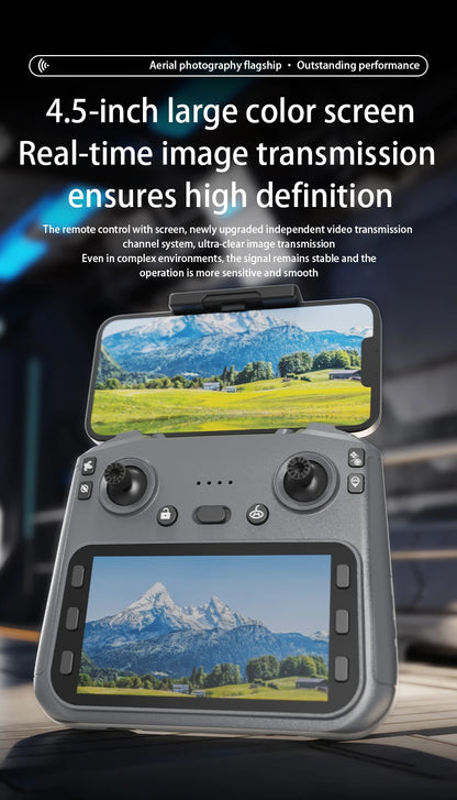 4K Professional Drone With HD Camera 3-Axis Gimbal GPS Dron 360° Obstacle Avoidance 5G WIFI RC Quadcopter Toys