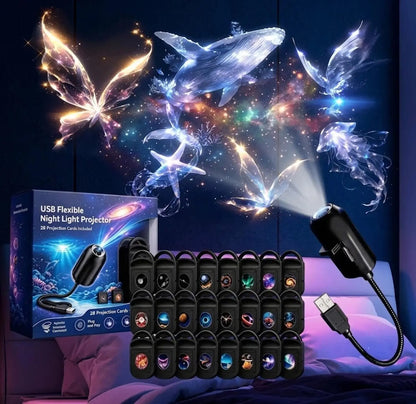 HD Rotating Christmas Projector Light