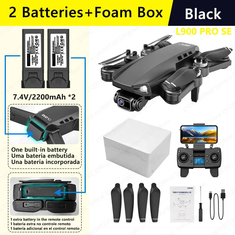 G900 Brushless Motor GPS 4K Professional Drone 5G WIFI Aerial Photography Helicopters Foldable Quadcopter