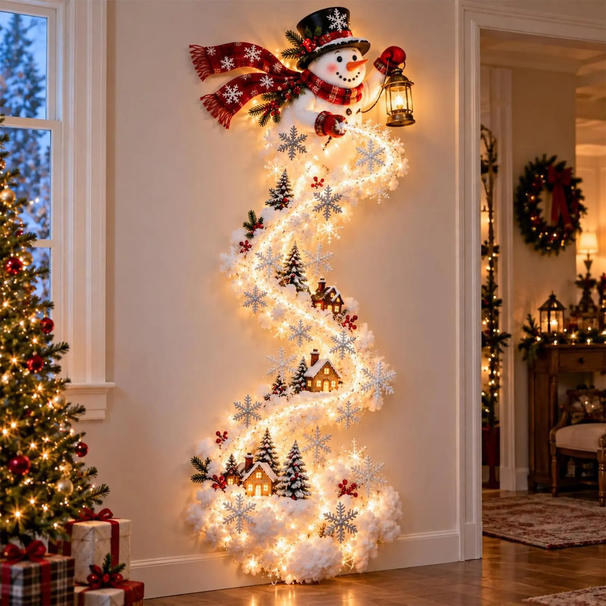 Christmas Magic Trail LED Wall Light — Global Mix holiday decor image 22