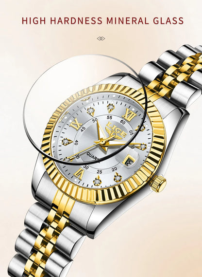 Elegant Women’s Luxury Bracelet Quartz Watch