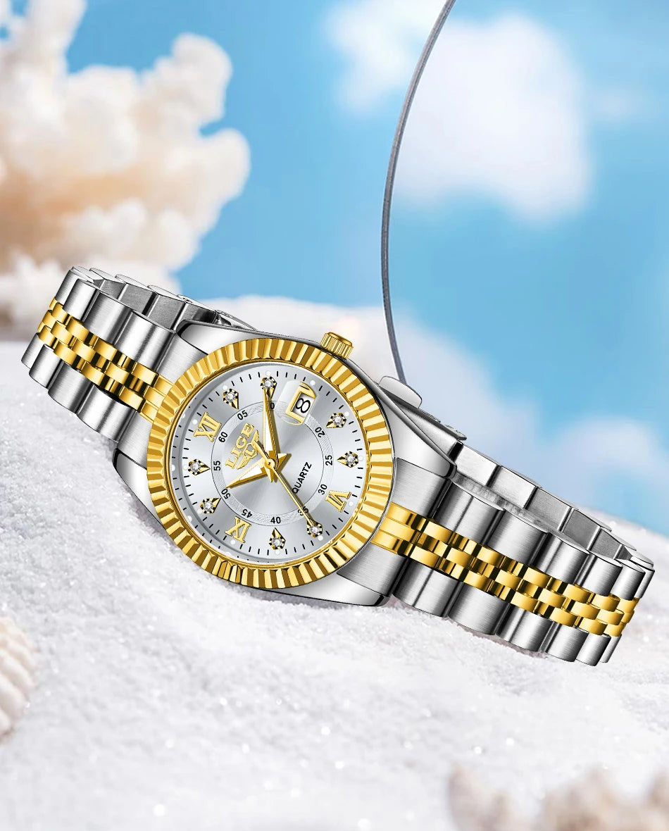 Elegant Women’s Luxury Bracelet Quartz Watch