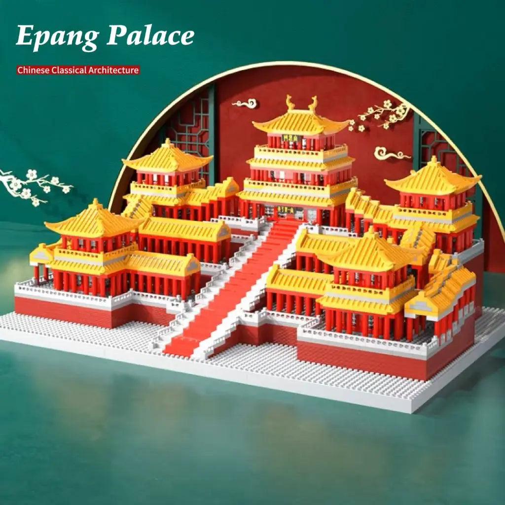 5186Pcs Chinese Architecture Mini Building Blocks Set for Adults - Educational Architectur