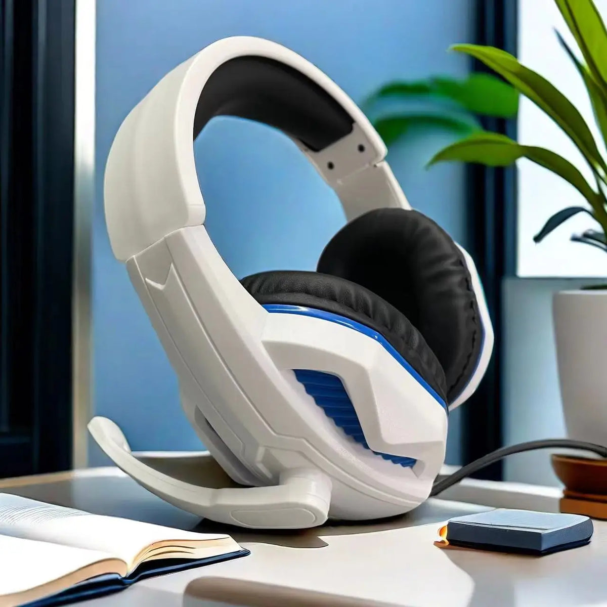H4 wired gaming headset with microphone