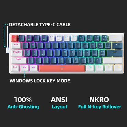 MACHENIKE K500-B61 Gaming Keyboard