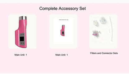 Vacuum Activated Hyaluronic Acid Beauty Gun Negative Pressure Moisturizing Microcrystal Pen Beauty Tool - Global Mix