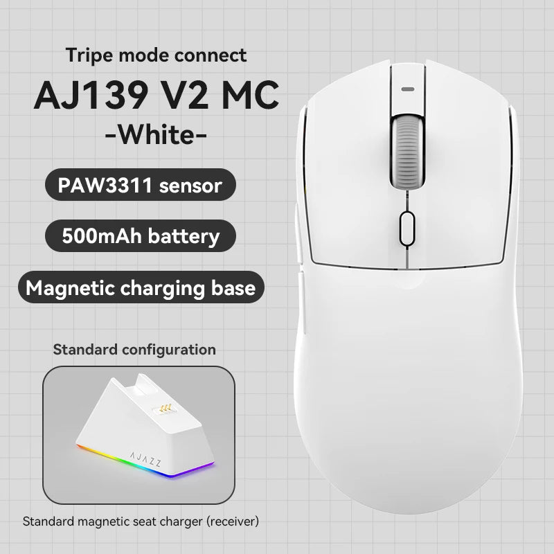 Ajazz AJ139 V2 MC Wireless Gaming Mouse