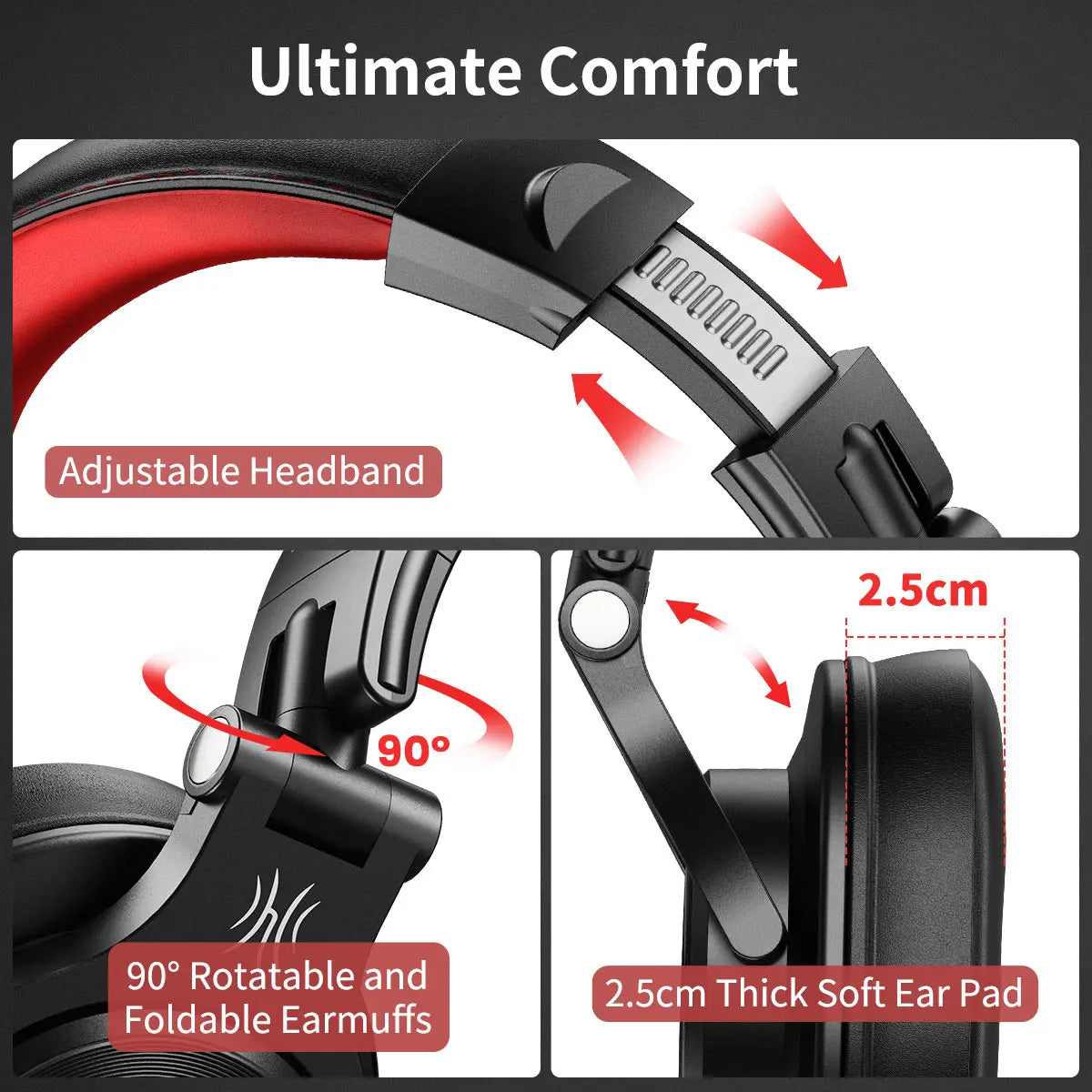 OneOdio A71 Wired Studio Headphones
