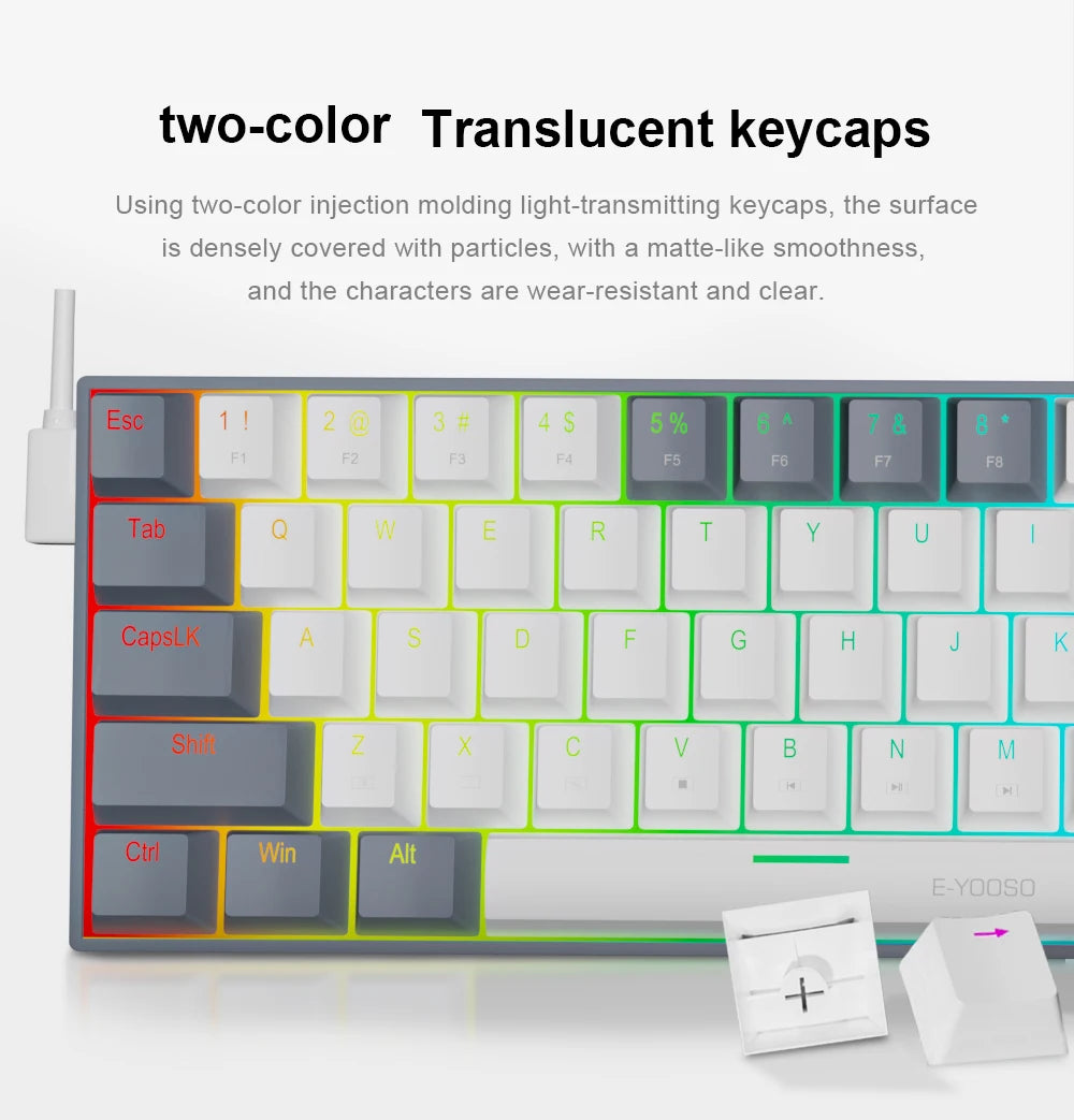 E-YOOSO Z686 Mechanical Gaming Keyboard
