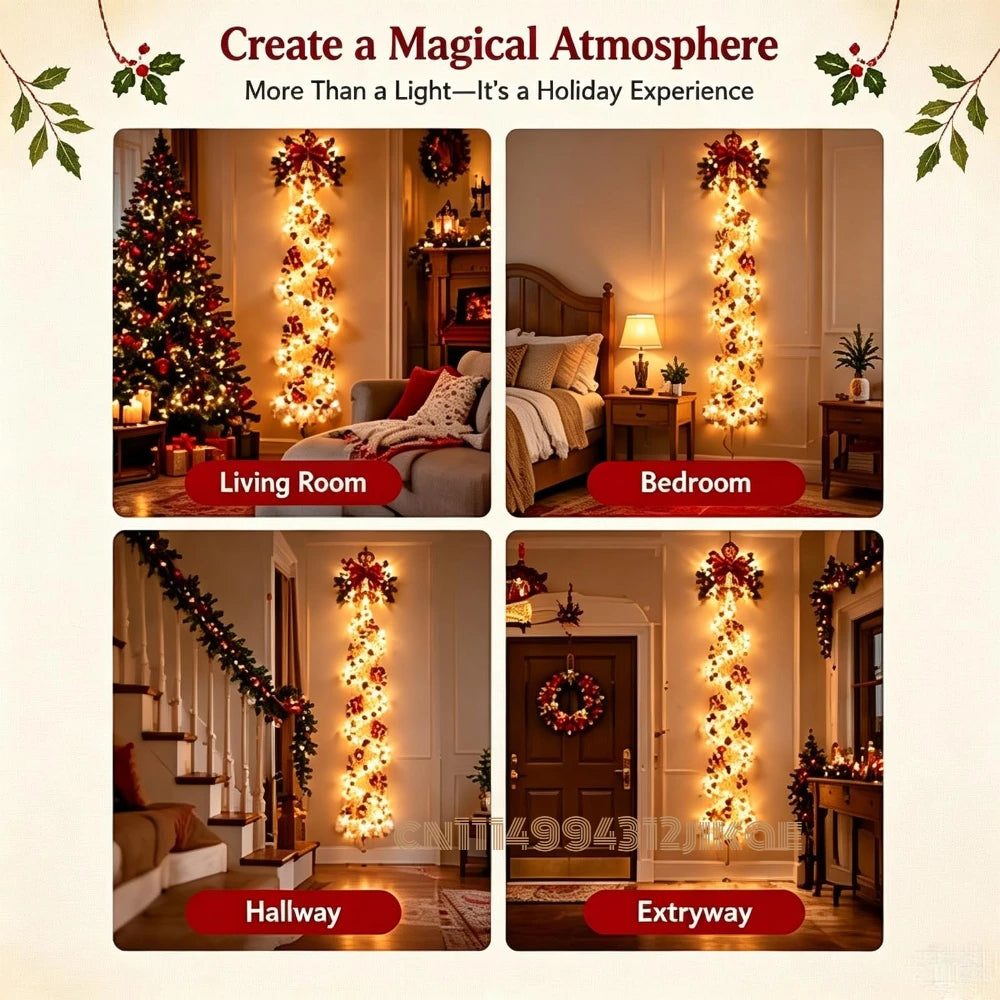 Christmas Magic Trail LED Wall Light — Global Mix holiday decor image 6