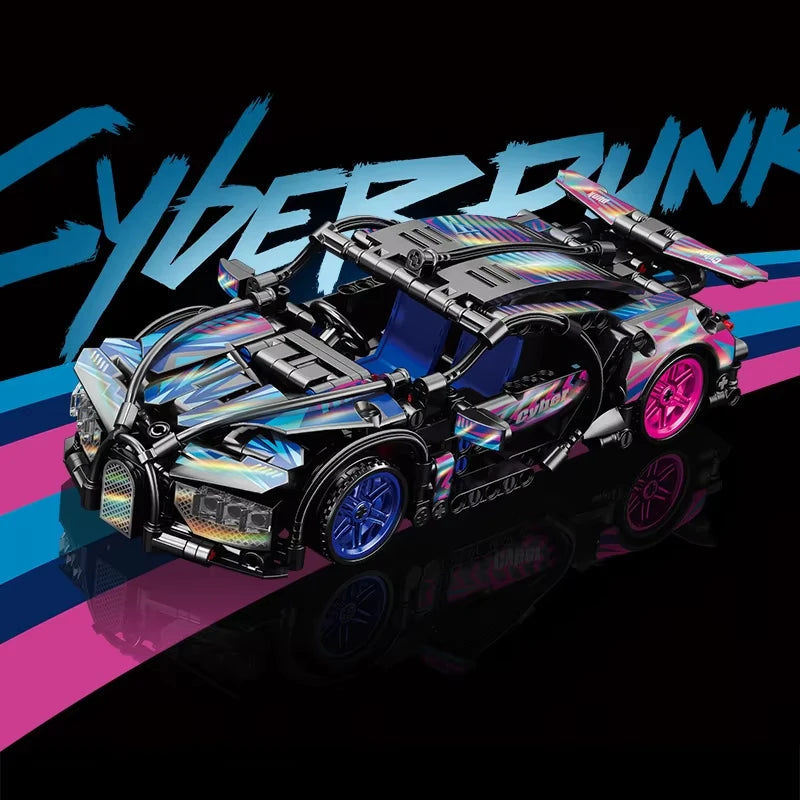 67129 Car MOC 1280pcs Building Blocks Car and Construction Toy Adult Collectible Cars Set to Build 1:14 Scale Sports Car Model