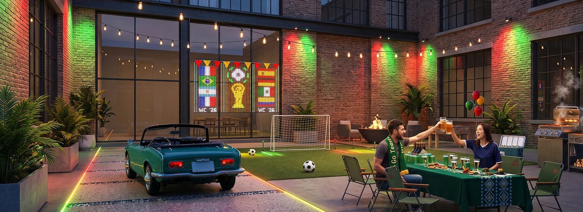 RGB Smart Fairy Curtain Lights
