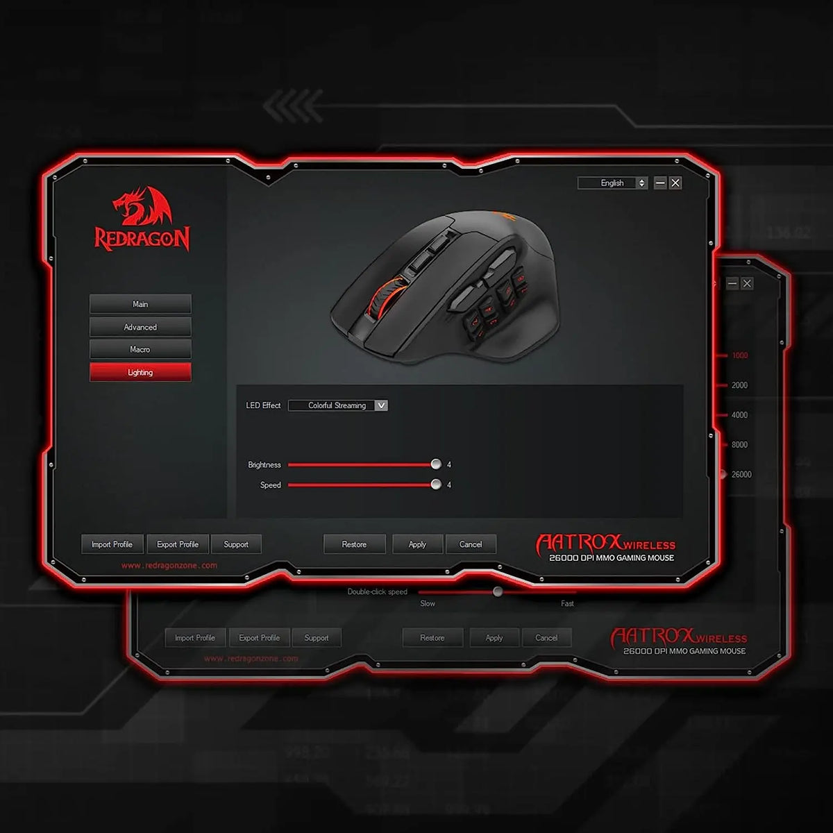 Redragon M811 Pro Wireless MMO Gaming Mouse