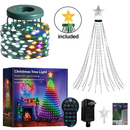 RGBIC Smart Christmas Tree Lights – 400 LED