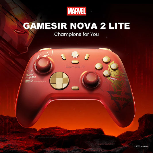GameSir Nova 2 Lite Iron Man Edition wireless controller