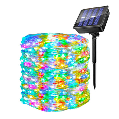 Outdoor Solar Christmas String Lights – 4 Pack