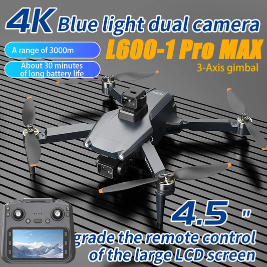 4K Professional Drone With HD Camera 3-Axis Gimbal GPS Dron 360° Obstacle Avoidance 5G WIFI RC Quadcopter Toys