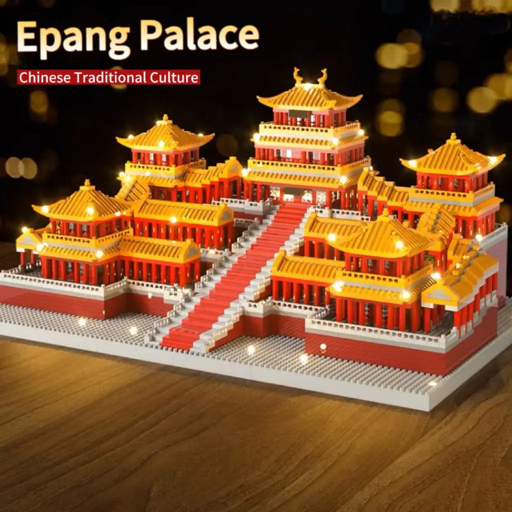 5186Pcs Chinese Architecture Mini Building Blocks Set for Adults - Educational Architectur