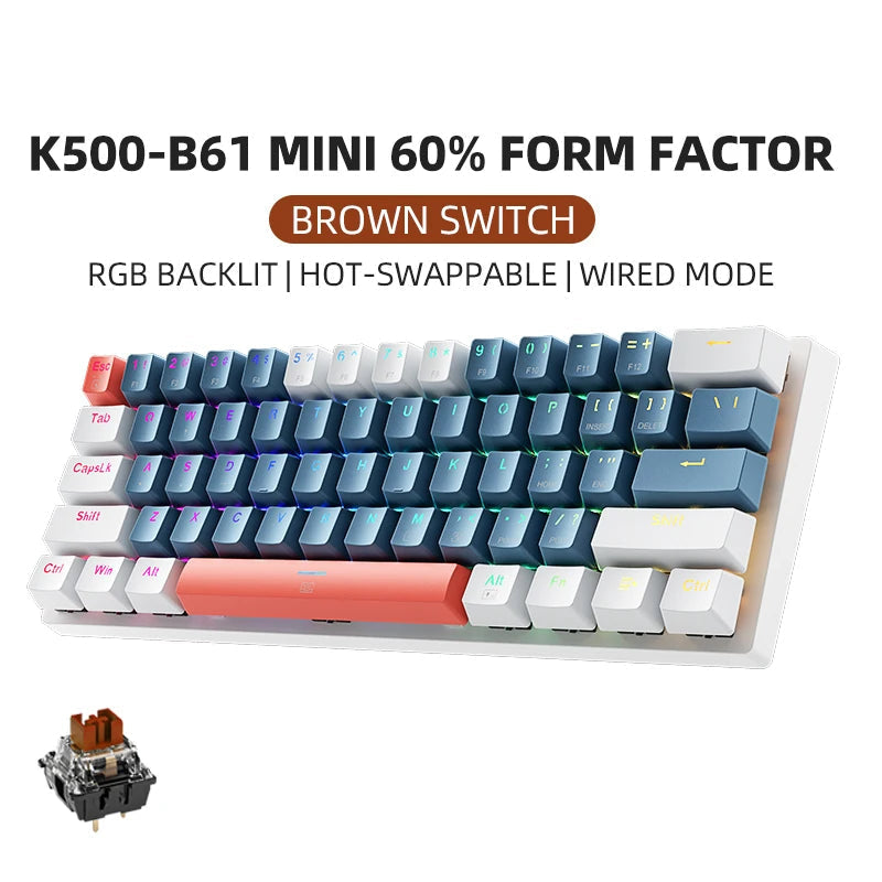 MACHENIKE K500-B61 Gaming Keyboard
