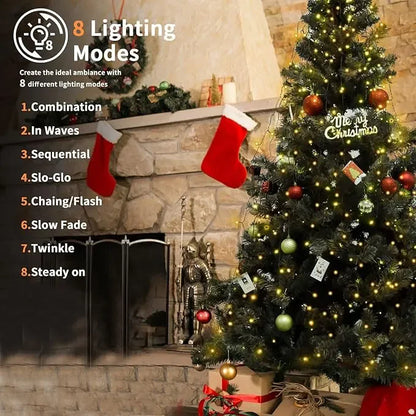 LED Waterfall Christmas Tree Lights — Global Mix holiday decor image 2