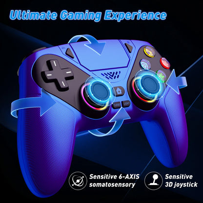 Wireless RGB Controller for PS5 & PC