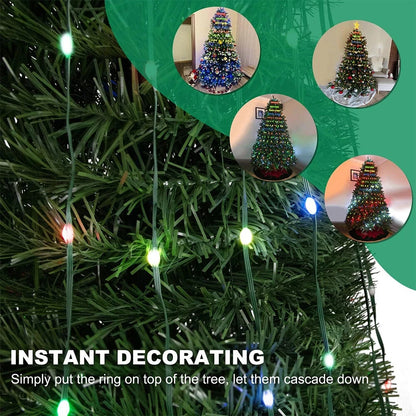 Smart Christmas Tree Lights with Star Topper