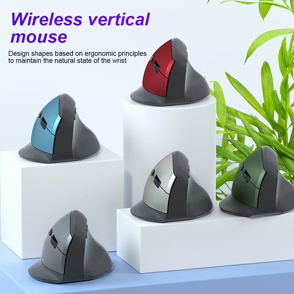 KEBIDUMEI Bluetooth 5.2 Vertical Wireless Mouse