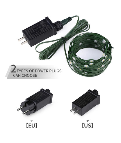 50M/100M Outdoor Christmas Fairy String Lights