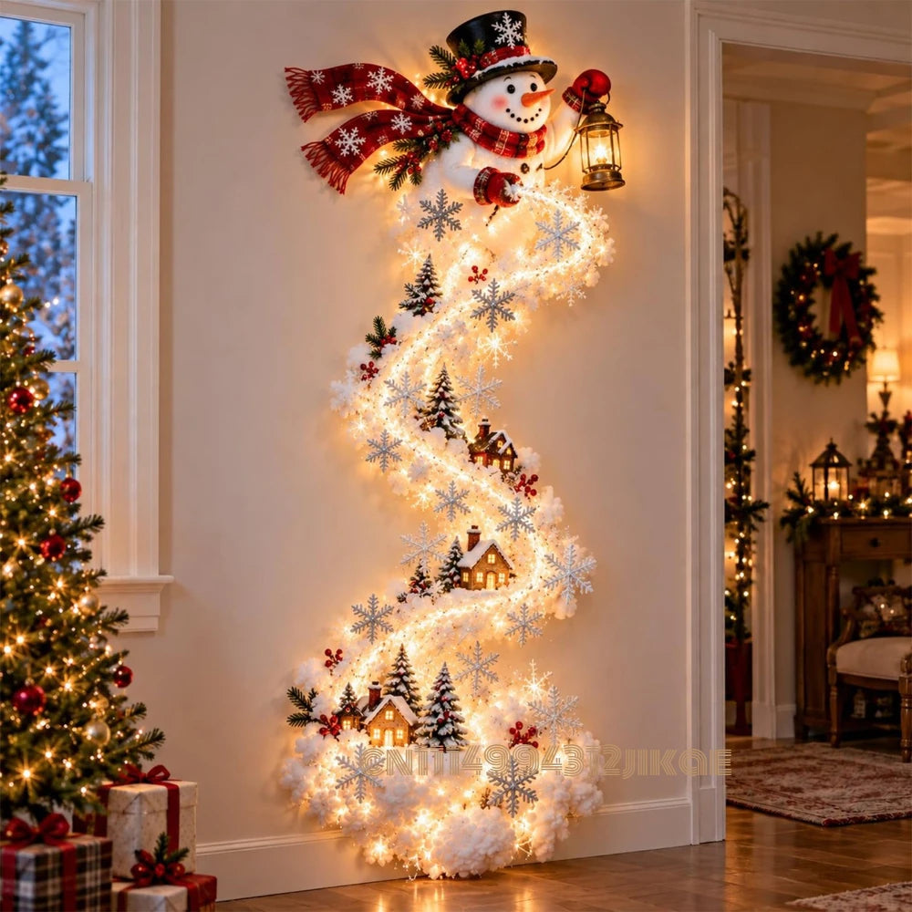 Christmas Magic Trail LED Wall Light — Global Mix holiday decor image 1