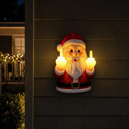 Funny Glowing Santa Christmas Night Light