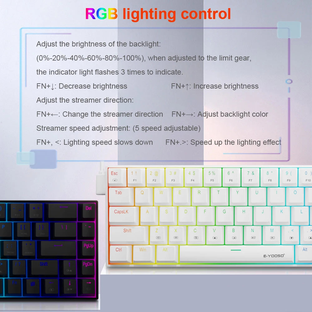 E-YOOSO Z686 Mechanical Gaming Keyboard